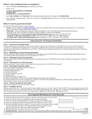 2023 2025 Form IL DoR IL 505 I Fill Online Printable Fillable Blank