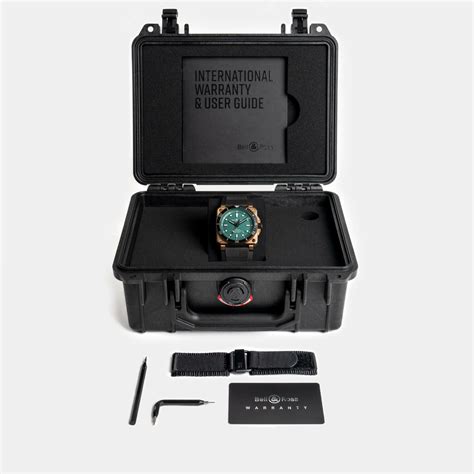 Achat Montre Bell Ross Br Diver Black And Green Bronze