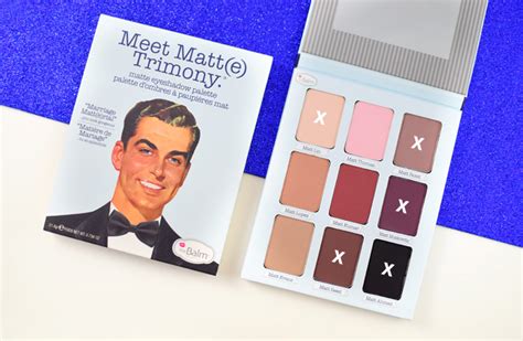 Resenha The Balm Meet Matt E Trimony Palette Beauty Marina Smith