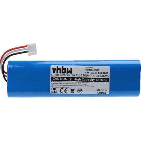 Vhbw Batterie Remplacement Pour Ecovacs S Li S Li