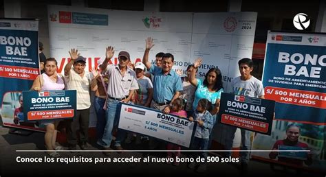 Nuevo bono de 500 soles Quiénes serán los beneficiarios y cuándo se