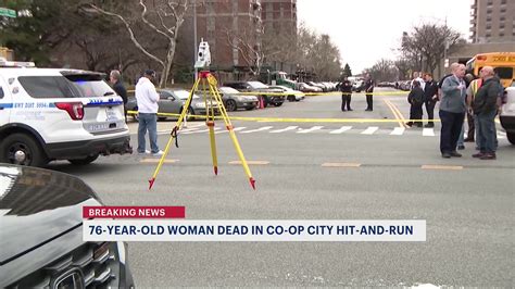 Nypd Driver Sought In Fatal Hit And Run Of 76 Year Old Woman At Co Op