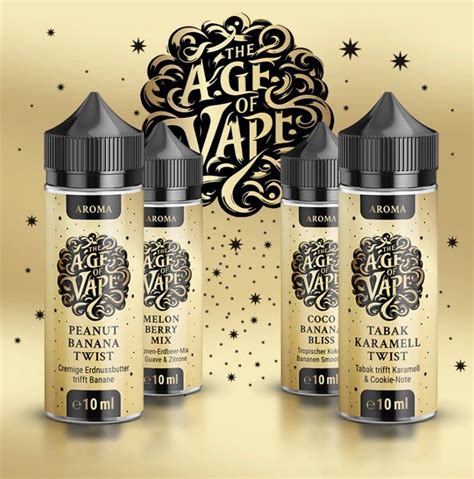 Neu The Age Of Vape Aromen Jetzt Bei Liquidlager De Liquidlager