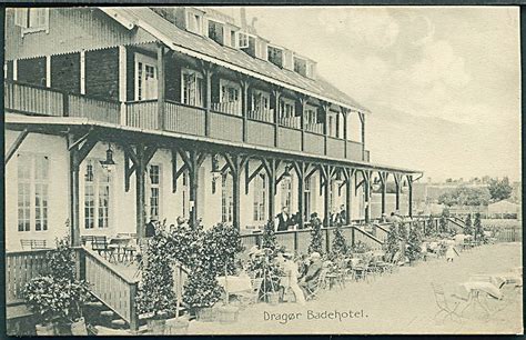 Dragør Badehotel S Mindermann no 179 1910 2791 Danmark Postkort