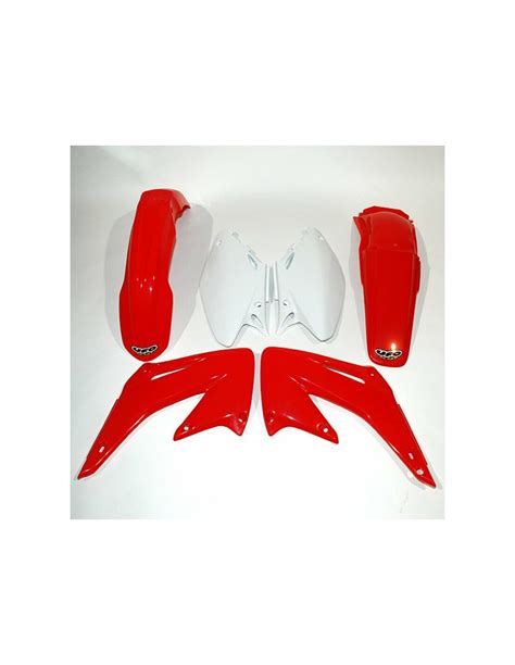 Plastiques Off Road Kit Plastique Ufo Couleur Origine Rouge Blanc H