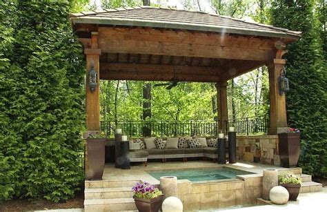 Quiet Corner:Backyard Gazebo Ideas - Quiet Corner