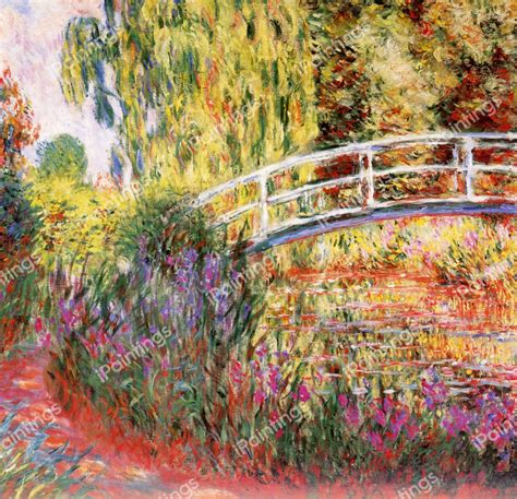 Water Lily Pond Painting by Claude Monet Reproduction | iPaintings.com