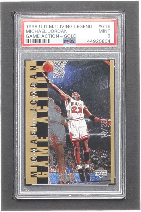 Michael Jordan 1998 Upper Deck Michael Jordan Living Legend Game Action