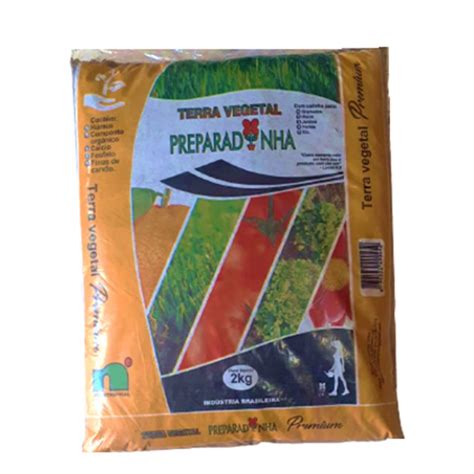 Terra Vegetal Premium Substrato 2 Kg Para Plantas Suculentas Jardins