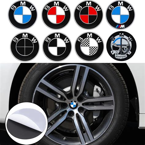 Stuks Mm Auto Hub Cap Decor Sticker Badge Middendeksel