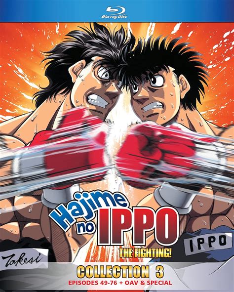 Hajime No Ippo The Fighting Tv Series Collection 3 [blu