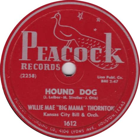 78 Record Willie Mae Big Mama Thornton Hound Dog 1953 Vinyl