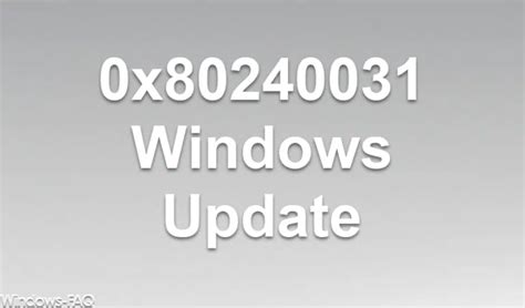 X Windows Update Fehlercode Windows Faq