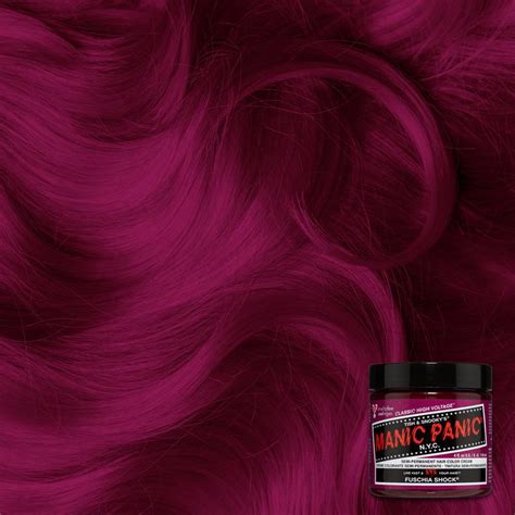 Manic Panic Fuschia Shock 118ml High Voltage® Classic Cream Formula Ha Au