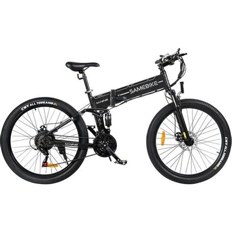 SAMEBIKE LO26 II Vélo électrique pliable 750W Moteur 48V 10Ah Batterie