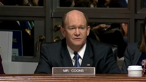 Delaware Senator Chris Coons answers questions on the Kavanaugh ...