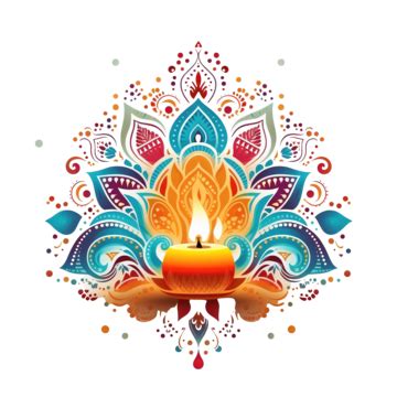 Vector Illustration For Happy Diwali Indian Festival Greeting Cultural