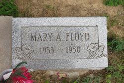 Mary Alice Floyd 1933 1950 Monumento Find A Grave