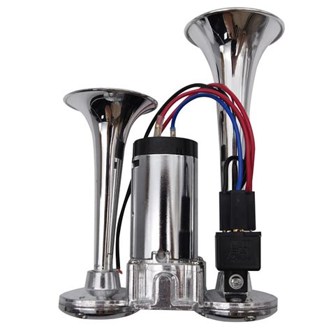 Buy Wadbei Car Air Horn V Super Loud Dual Horn With Wire And Relay