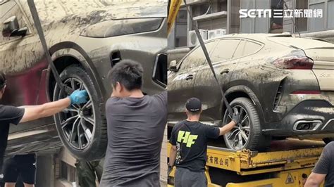 百萬豪車bmw出土了！拖走前 現場「叫號尋人」與愛車心痛擺拍 社會 三立新聞網 Setn