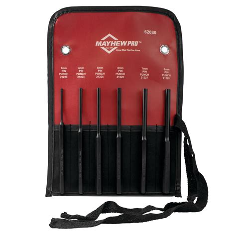 Mayhew Punches Chisels Pin Punch Sets Metric Pin Punch Sets