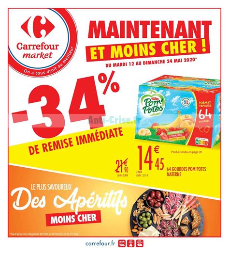 Anti Crise Fr Catalogue Carrefour Market Du 12 Au 24 Mai