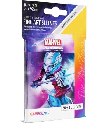 Gamegenic Marvel Champions Art Sleeves 66x92mm 50 Nebula Mathom