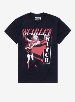 Boxlunch Marvel Villains Scarlet Witch Portrait T Shirt Boxlunch