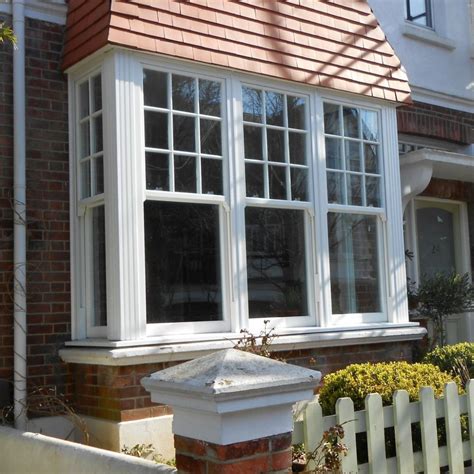 White Exterior UPVC Bay Window 4 6 Mm At Rs 400 Square Feet In