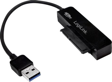 LogiLink USB 3 2 1st Gen USB 3 0 Adapter 1x SATA Socket 7 Pin 1x