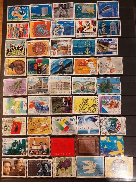 Helvetia Briefmarken Sammlung SChweiz Kaufen Auf Ricardo