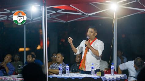 Saleng Sangma S Speech At Dalu Sesengpara West Garohills Lok Sabha