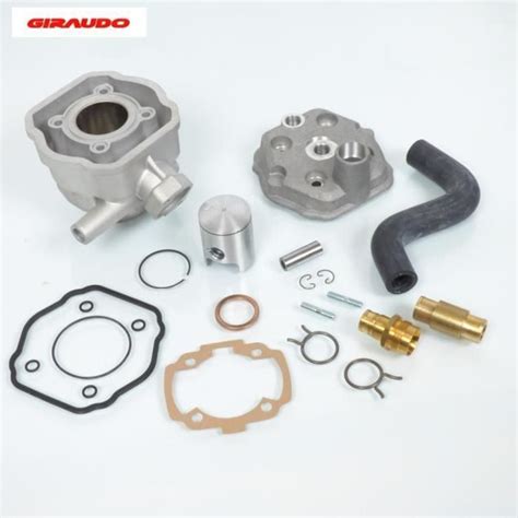 Kit Cylindre Piston Haut Moteur Giraudo Pour Scooter Peugeot 50