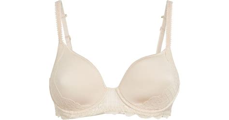 Simone Perele Spacer 3d Plunge Bra In Natural Lyst Canada