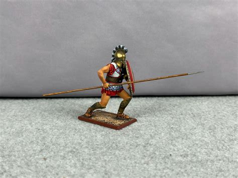 Aeroart 3741 Greek Spartan Phalanx Warrior4 Spear And Shield St