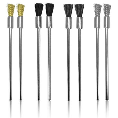 Brosse Métallique 8 Pcs Brosses Métalliques Perceuse Pour Éliminer La