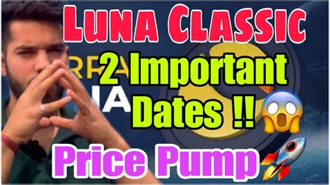 Luna Classic Going To Pump Luna Classic Important Updates Luna