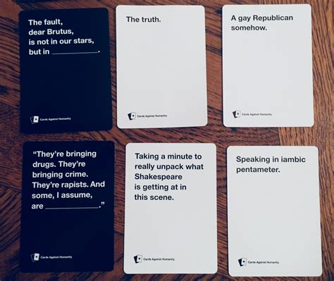 Best Cards Against Humanity Combos