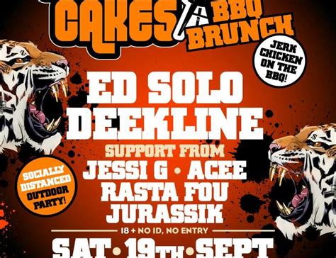 Jungle Cakes With Deekline And Ed Solo At The Brixton Courtyard London