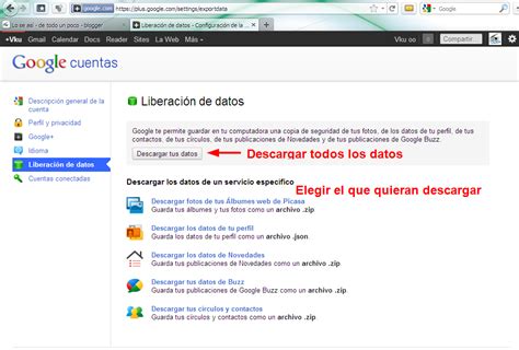 Consejos Blogger Respaldar todas las imágenes subidas a Blogger con