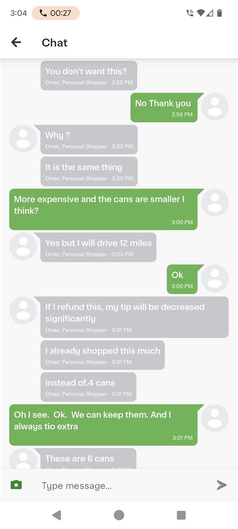 Yesterday my shopper made me feel like shit. : r/instacart