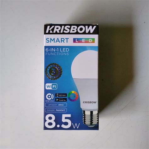 Jual Krisbow Bohlam Lampu Smart Led W Rgbcw Multi Color Smart Wifi