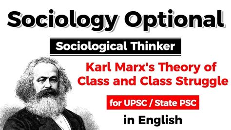 UPSC CSE Sociology Optional Karl Marx S Theory Of Class And Class