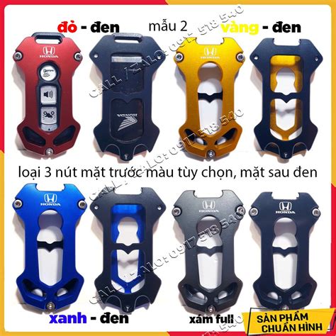 Ốp chìa khóa CNC Smartkey Honda SH SH MODE PCX LEAD AIR BLADE VISION