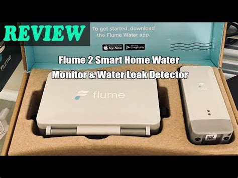 Flume Smart Home Water Monitor Water Leak Detector Review