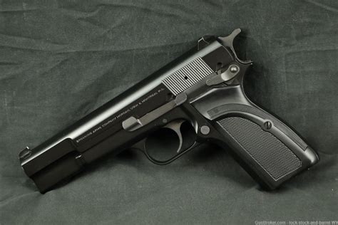 Fn Browning Portugal Hi Power S W Blue Semi Automatic Pistol Mfd