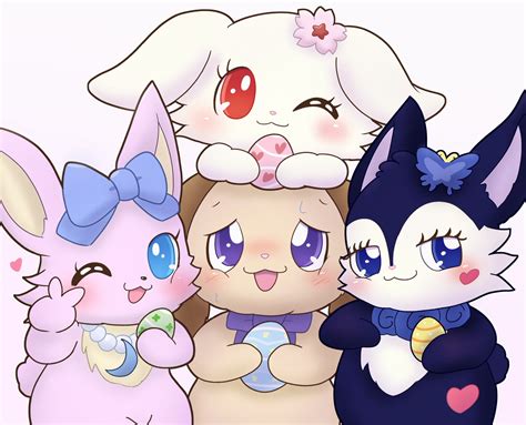 Safe Artist Bluehiyokobunny Luea Jewelpet Luna Jewelpet