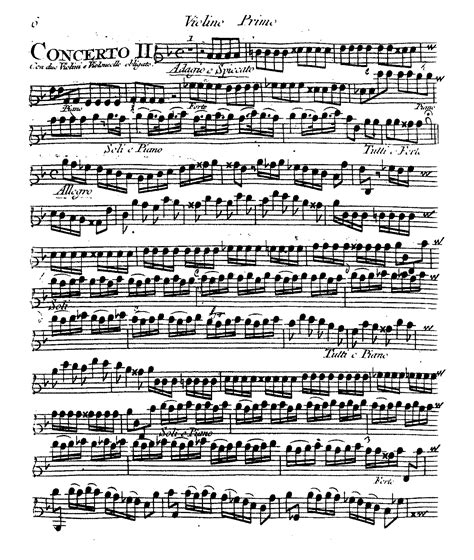 Concerto In G Minor RV 578 Vivaldi Antonio IMSLP Free Sheet