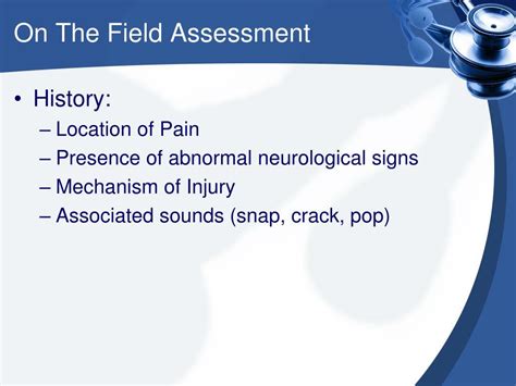 Ppt Sports Injury Assessment Powerpoint Presentation Free Download Id 2000519