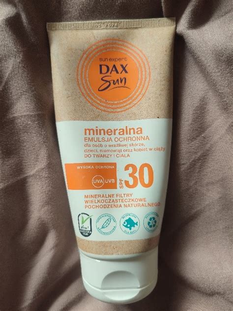 Dax Sun Mineralna Emulsja Ochronna Spf Inci Beauty